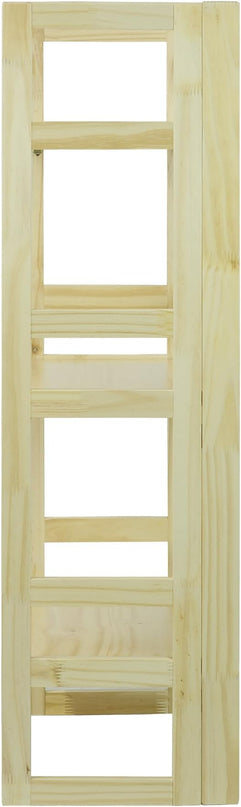 Casual Home 3-Shelf Folding Student Bookcase (20.75" Wide)-Natural - LeafyLoom