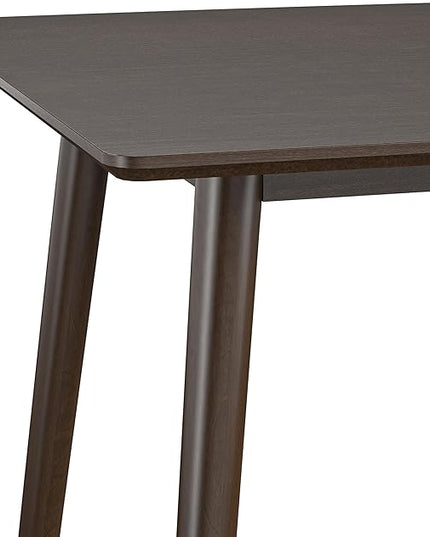 Novogratz Brittany, Walnut Desk - LeafyLoom