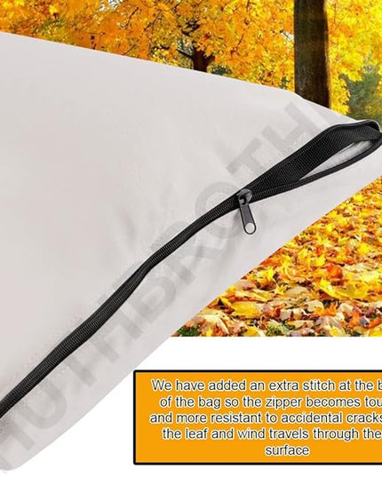 Universal Leaf Vacuum Blower Bag Bottom Debris Dump Bag - for Vacuum Leaf Blowers and Ultra Blower Rake, Compatible with Craftsman Black+Decker Husqvarna Toro leaf blower bag Replacement - LeafyLoom
