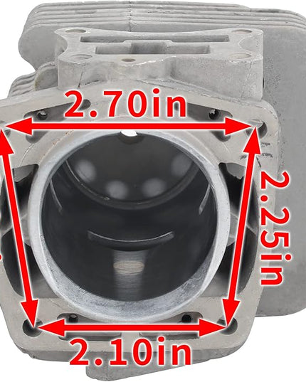 577257301 Cylinder Piston For RedMax EBZ6500 EBZ6500RH EBZ7500 EBZ7500RH Blower with Accessories Kit - LeafyLoom