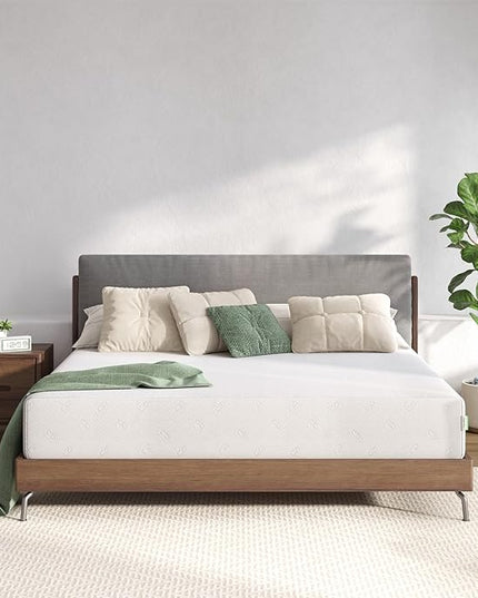 Novilla Full Mattress, 12 Inch Full Size Memory Foam Mattress with Comfort Foam for Pressure Relief & Cool Fresh Sleep,Removable Washable Mattress Cover, Memory Foam Mattress Full - LeafyLoom