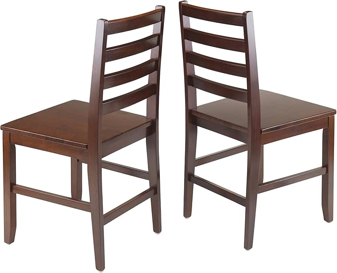 Winsome Pulman Dining Table, Walnut Hamilton Seating, Antique Walnut - LeafyLoom