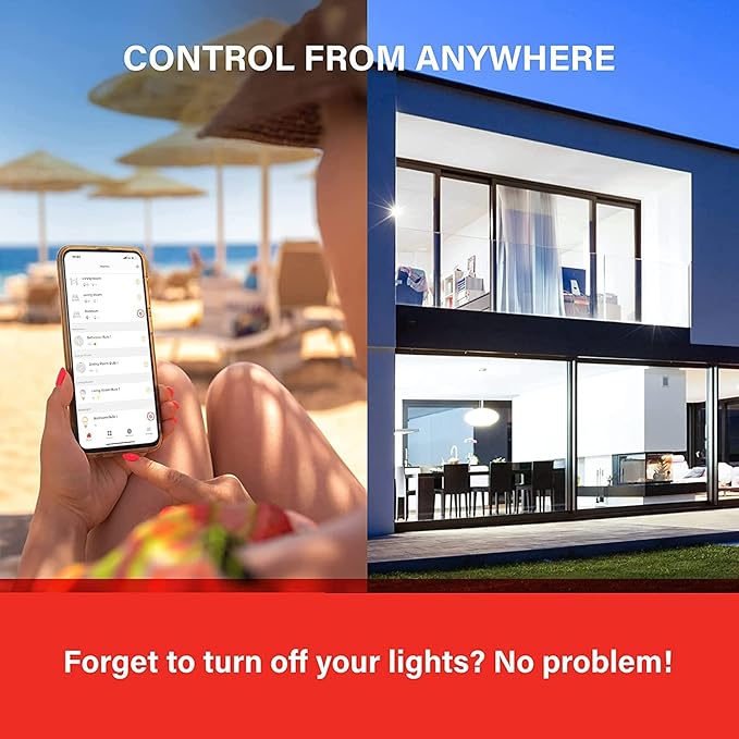 Sengled Smart Light Bulbs, WiFi Light Bulbs, Alexa Light Bulb, Smart Bulbs that Work with Alexa & Google Assistant, A19 Daylight (5000K) No Hub Required, 800LM 60W Equivalent High CRI>90, 2 Pack Sengled