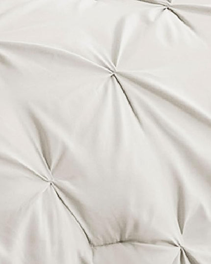Bedsure Full Size Comforter Sets - Bedding Sets Full 7 Pieces, Bed in a Bag Ivory Bed Sets with Comforter, Sheets, Pillowcases & Shams, Adult & Kids Bedding - LeafyLoom