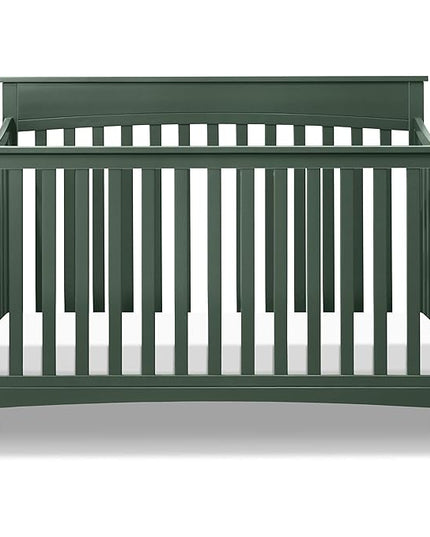 DaVinci Grove 4-in-1 Convertible Crib in Forest Green, Greenguard Gold Certified - LeafyLoom