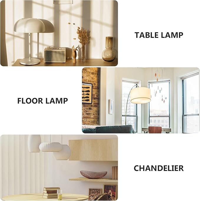 Paper Floor Lamp Shades Nordic Style Table Light Shades Barrel Chandelier Protector for Home Hotel Bedside Desk Wall - LeafyLoom