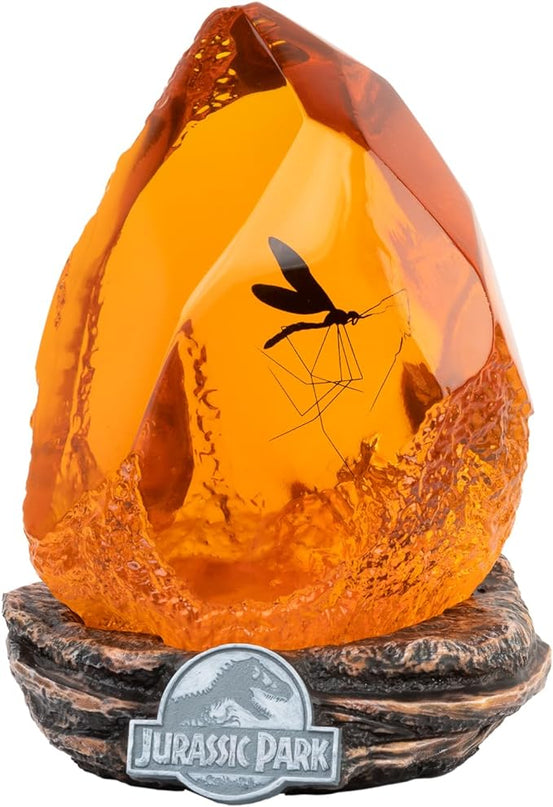 Grupo Erik Official Jurassic Park Lamp | Jurassic Park Movies | Mosquito in Amber Table Lamp | Jurassic Park Merchandise | Jurassic Park Decorations | LED Lamp | Jurassic Park Gifts - LeafyLoom