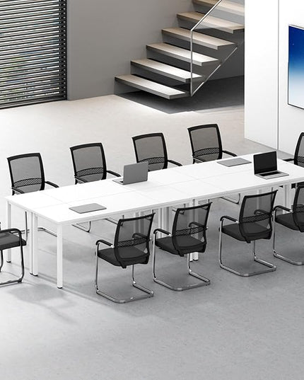 sogesfurniture 71 inches Office Desk Computer Desk Gaming Desk Computer Table Sturdy Writing Workstation for Home Office, White - LeafyLoom