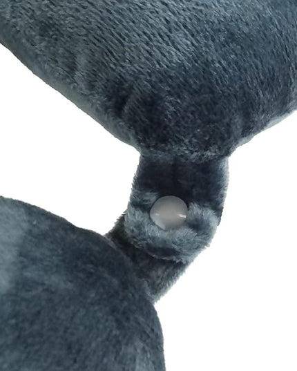 Adult Cozy Soft Microfiber, Charcoal - LeafyLoom