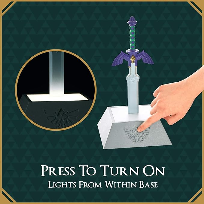 Paladone The Legend of Zelda Master Sword Light Collectible Zelda Decor and Night Light - LeafyLoom