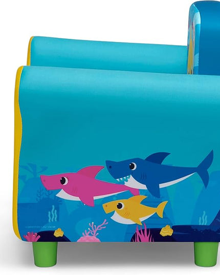 Delta Children Upholstered Chair, Baby Shark - LeafyLoom