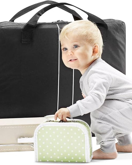 BabyBjörn Travel Crib Light, Silver, One size - LeafyLoom