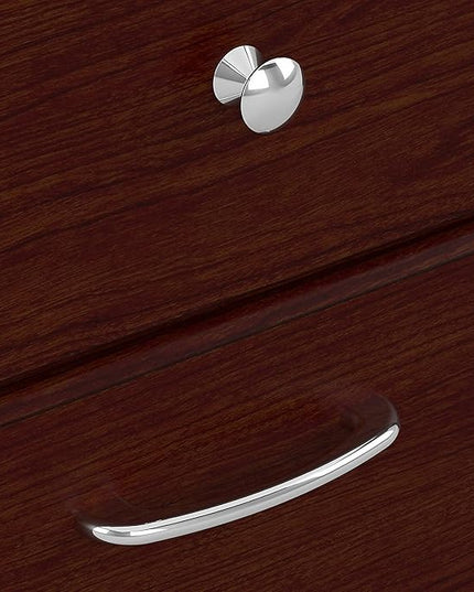 Bush Furniture Cabot Lateral File Cabinet in Harvest Cherry - LeafyLoom