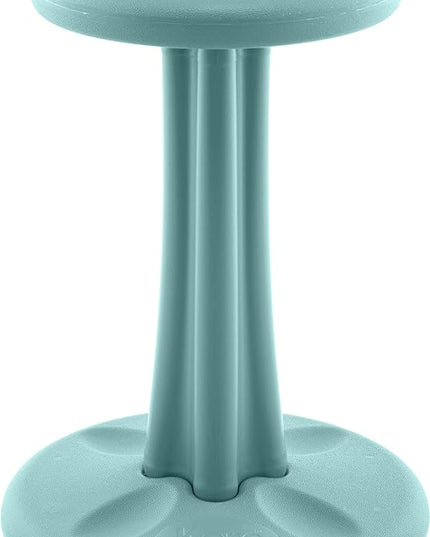 Kore Kids Pre-Teen Wobble Chair - Flexible Seating Stool for Classroom, Home & School, ADD/ADHD - Made in The USA - Age 10-11, Grade 5-6, Teal (18.7in) - LeafyLoom