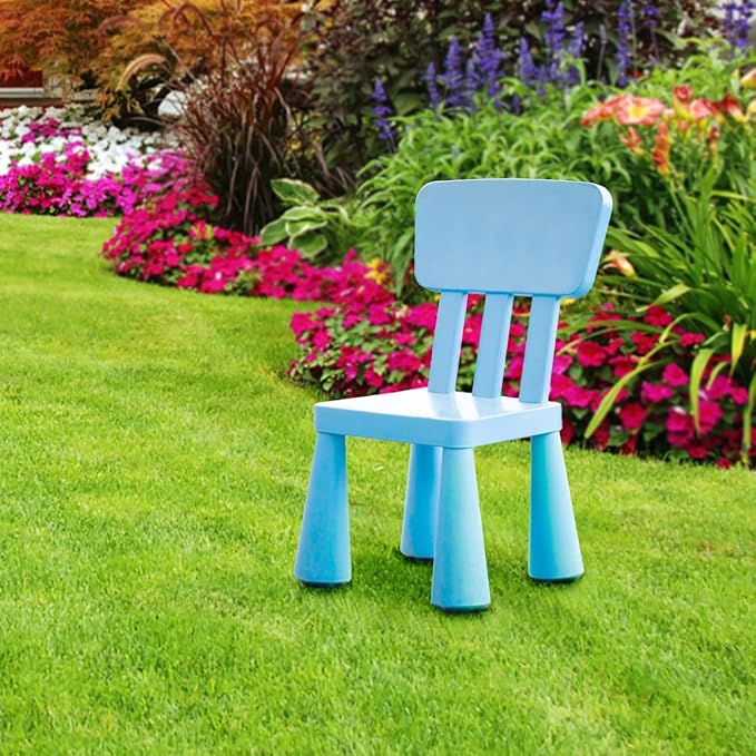 Children's Chair Kindergarten Baby Learning Chair Plastic Game Chair Removable - LeafyLoom