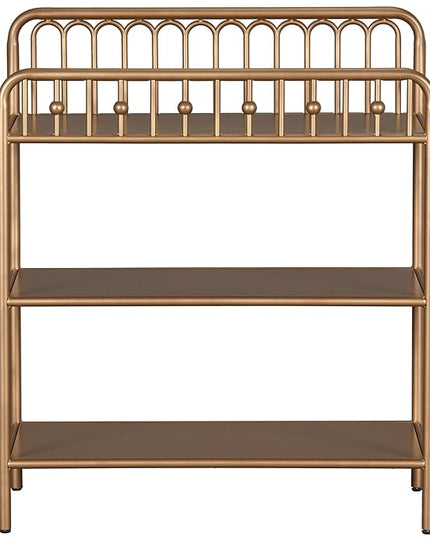 Little Seeds Monarch Hill Ivy Metal Changing Table, Gold - LeafyLoom