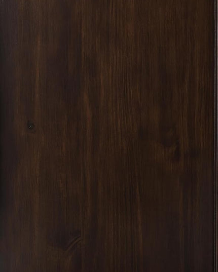 SIMPLIHOME Connaught SOLID WOOD 46 Inch Wide Traditional Low Storage Cabinet in Dark Chestnut Brown, For the Living Room, Entryway and Family Room - LeafyLoom