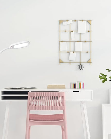 Newhouse Lighting NHFL-AP-WH Apollo LED Floor Lamp Energy-Efficient Natural Reading Artists Crafts Adjustable Gooseneck Task Light, White - LeafyLoom
