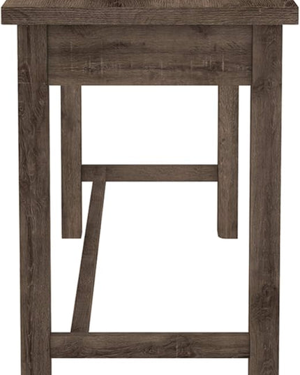 Signature Design by Ashley Arlenbry Farmhouse 47" Home Office Desk, Weathered Oak Gray - LeafyLoom