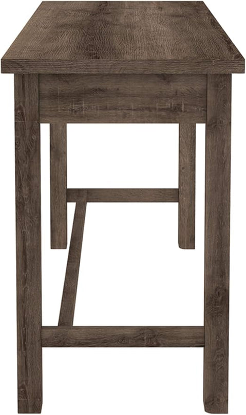 Signature Design by Ashley Arlenbry Farmhouse 47" Home Office Desk, Weathered Oak Gray - LeafyLoom
