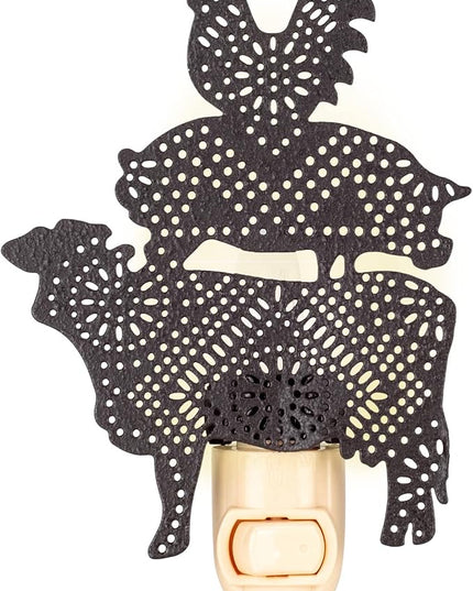 CTW Home Collection 370767 Stacked Farm Animals Night Light, 5-inch Height - LeafyLoom