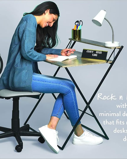 Swivel Mesh Desk Chair, 21D x 21W x 33H in, White - LeafyLoom