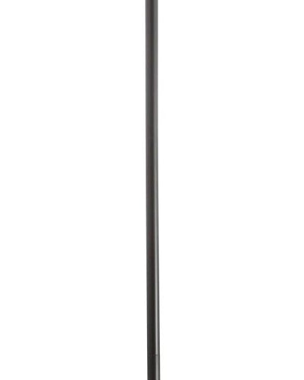 JONATHAN Y JYL6507A Bea 61" Outdoor Woven Globe LED Floor Lamp, Bohemian, Transitional, Scandinavian, Modern, Contemporary, Modern, Office, Bedroom, Living Room, Family Room, Dining Room, Coffee/Black - LeafyLoom
