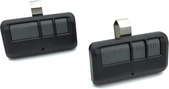 for LiftMaster 893MAX Visor Style Garage Door Opener Remote Transmitter 81LM 371LM 373LM 891LM 893LM 971LM 973LM 2 Pack GATE1ACCESS