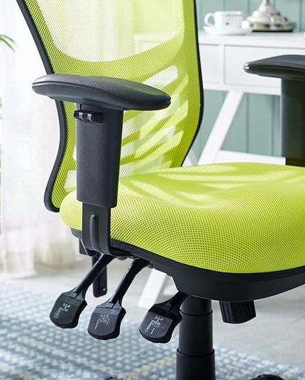 Modway Articulate Ergonomic Mesh Office Chair in Green - LeafyLoom