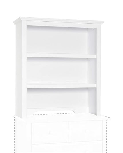 DaVinci Autumn Bookcase/Hutch in White - LeafyLoom