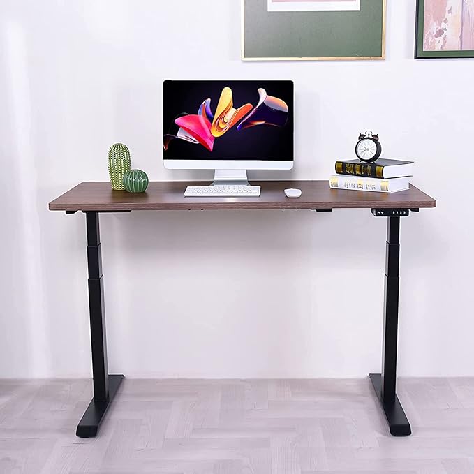Fromann 55 x 27 inch Table Top for Electric Adjustable Standing Desk and Office Desk Frames - LeafyLoom