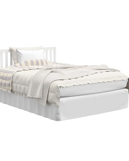 Storkcraft Santa Monica 5-in-1 Convertible Crib (White with Vintage Driftwood) – GREENGUARD Gold Certified, Modern Design, Two-Tone Baby Crib, Converts to Toddler Bed, Daybed and Full-Size Bed - LeafyLoom