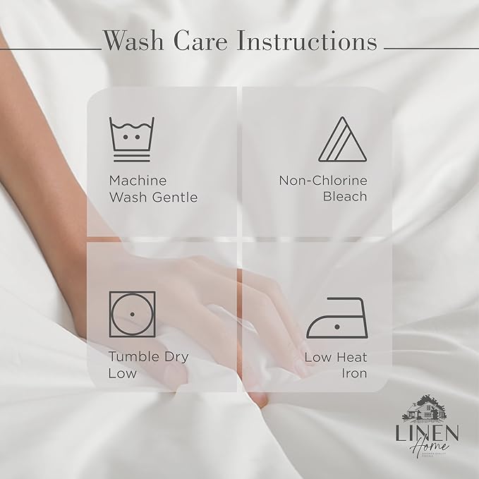 100% Cotton Percale Sheets California King Size, Dove Grey, Deep Pocket, 4 Pieces Sheet Set - 1 Flat, 1 Deep Pocket Fitted Sheet and 2 Pillowcases, Crisp Cool and Strong Bed Linen - LeafyLoom