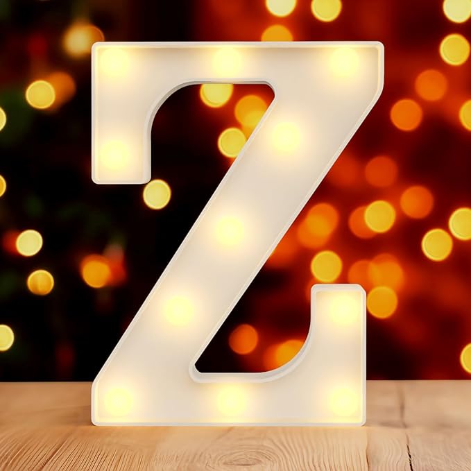 Marquee Letter Light Up Signs Christmas Decorations For Bedroom Office Decorations for Work Pool Party Decorations Birthday Decorations for Boys 90th Birthday Decorations for Women Dorm Decorations - LeafyLoom