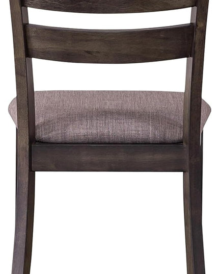 NicBex Haerin-SD-00168-LWJ Dining Chairs, 19"x22"x36", Dark Brown - LeafyLoom
