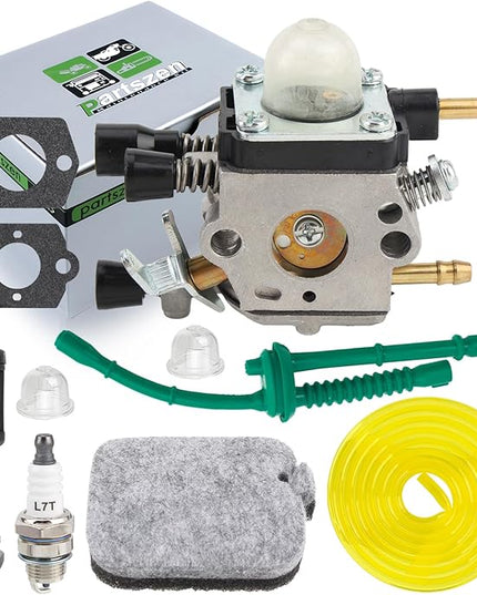 BG55 Carburetor for BG45 BG65 BG85 BG55 Blower for C1Q-S68,C1Q-S68G,C1Q-S68D, C1Q-S68E, C1Q-S64 Carburetor Carb with Air Filter Fuel Filter Spark Plug Muffler Stub Spark Arrestor - LeafyLoom