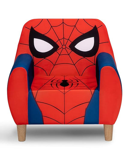 Delta Children Marvel Spider Man Foam Chair for Kids, Red - LeafyLoom