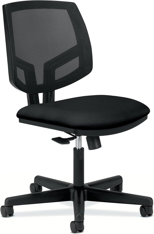 HON H5711 Volt Mesh Computer Chair for Office Desk, Task Chair, Black - LeafyLoom