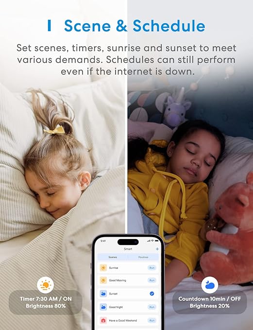 meross Smart Dimmer Switch, Single Pole WiFi Light Switch Works with Apple HomeKit, Alexa, Remote/Voice Control and Schedule, Neutral Wire Required, 2.4GHz WiFi Only, No Hub Required, 2 Pack meross