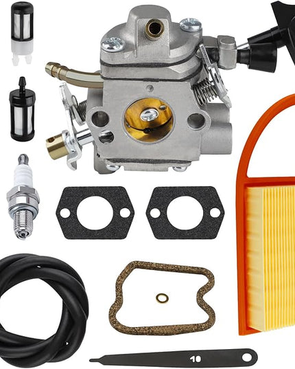 BR600 Carburetor for Stihl BR550 BR500 BR700 BR 600 Backpack Blower Carburetor Replace for 4282-120-0607 with Clearance Setting Kit - LeafyLoom