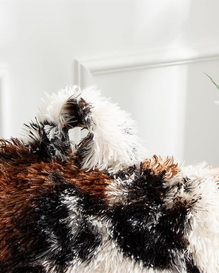 Aimuan Reading Pillow Bed Rest Wedge Backrest Pillow with Arms Back Support for Sitting Up in Bed Cushion Incline Rest Sleeping Snoring Pillow, Coffee-black, Standard - LeafyLoom