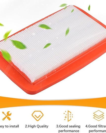 Air Filter Replacement for RedMax Parts T401282310 EBZ8500 EBZ8001 H Parts 512652001 Backpack Blower 170BT 180BF Leaf Blower 570BFS 580BTS - LeafyLoom