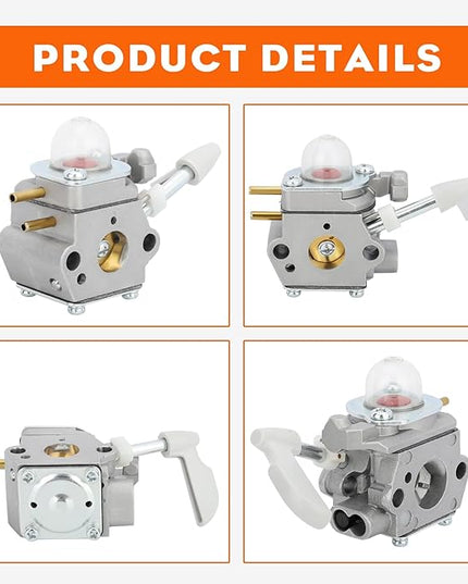 Hipa 26B 26CC Carburetor Compatible with Homelite 26B Blower UT09526 Carburetor Homelite Replace 308054114 308054075 Leaf Blower - LeafyLoom
