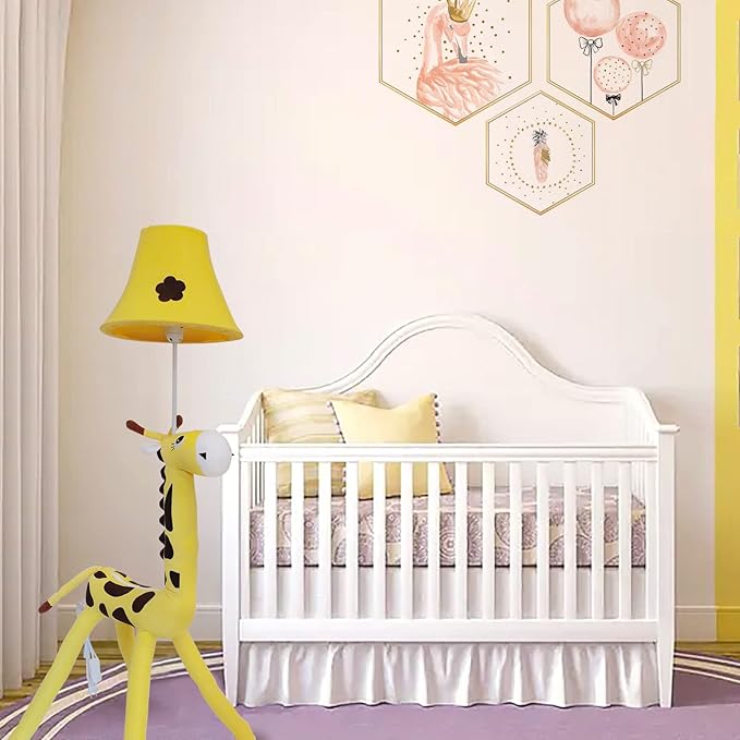 Floor Lamp by Cozylight, Giraffe Design 50nch Tall Standing Lamp for Kids' Bedroom, Hand-Stitched Toy Lamp Decorate The Cozy Living Room - LeafyLoom