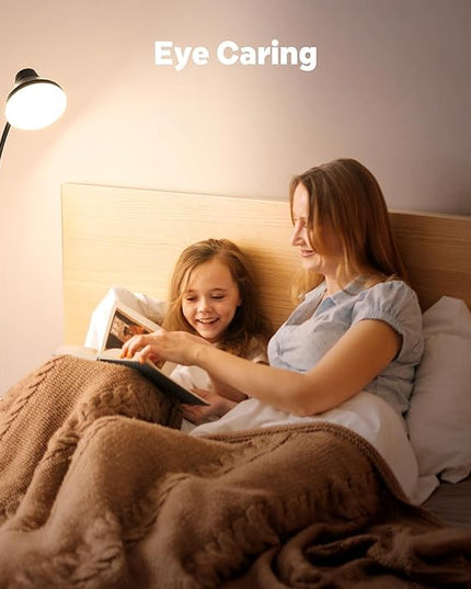 Bright Floor Lamp Dimmable Arc, Modern Floor Lamp for Living Room,Remote & Touch Control,Adjustable Gooseneck,15 W LED Bulb Included - LeafyLoom