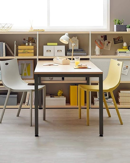 Need Small Computer Desk 31-1/2'' Sturdy and Heavy Duty Writing Desk for Small Spaces and Small Desk Study Table Laptop Desk- AC3BB-80-40 - LeafyLoom