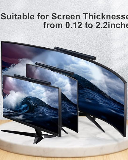 Monitor Light Bar, Monitor Light Lamp with Touch Control, No Screen Glare Dimmable Desk Lamp Computer Monitor Light Bar for Screen Home Office - LeafyLoom