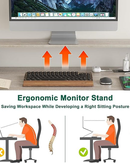 L Shaped Desk with Drawers, 66" Home Office Desk with Power Outlet and Led Strip, Reversible Computer Desk with Storage Shelves & Monitor Stand, Large Corner Desk Gaming Desk, Grey - LeafyLoom