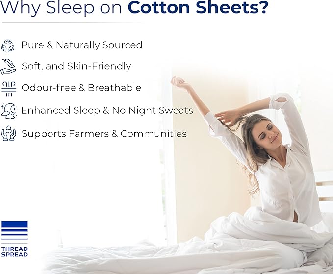 THREAD SPREAD Luxury Egyptian Cotton Full Stripe Sheet Set, 600 Thread Count Extra Long Staple 4 PC Set, Full Damask Sheets, Soft, Cooling Sateen Weave Striped Sheets Upto 18" Deep Pocket - Taupe - LeafyLoom