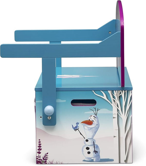 Delta Children Kids Convertible Activity Bench - Greenguard Gold Certified, Frozen II - LeafyLoom